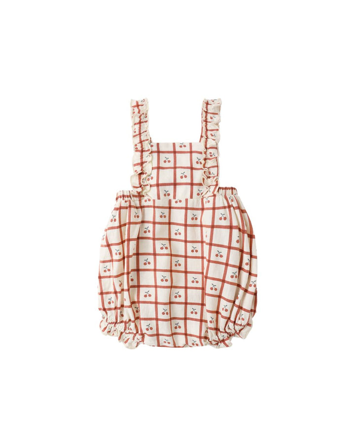 CHIARA ROMPER || CHERRY CHECK