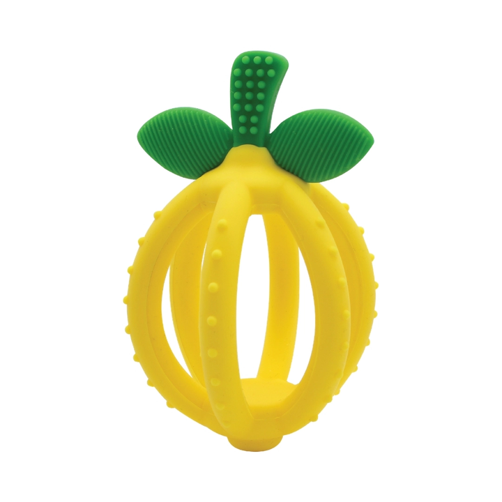 TEETHING BALL BABY TEETHER || LEMON