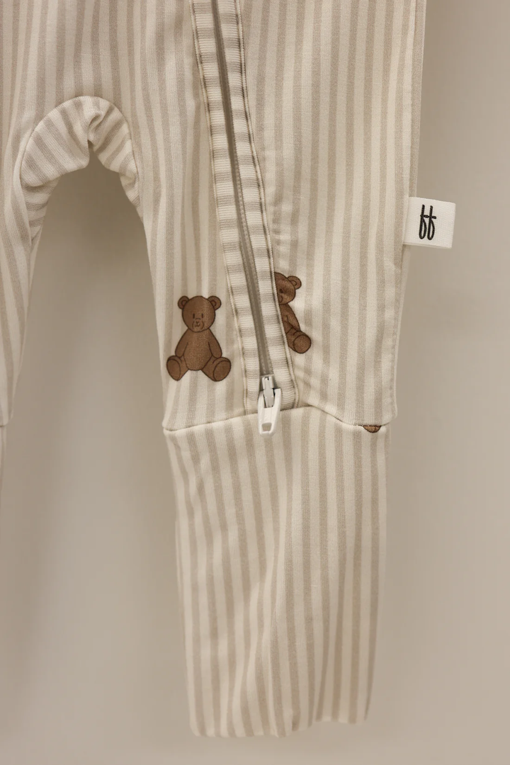 BAMBOO ZIP PJS || TEDDY