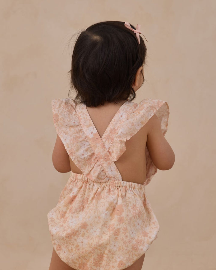 LUCY ROMPER || PETAL GARDEN