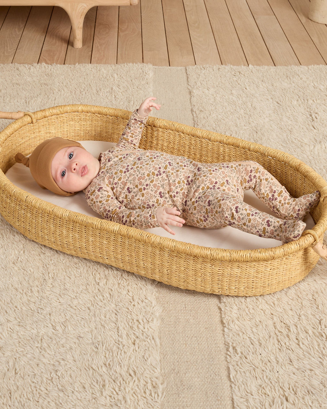 BAMBOO ZIP FOOTIE || POSY