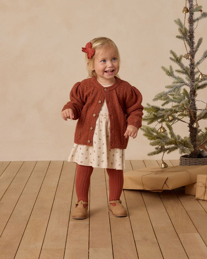HOLLY CARDIGAN || CRANBERRY