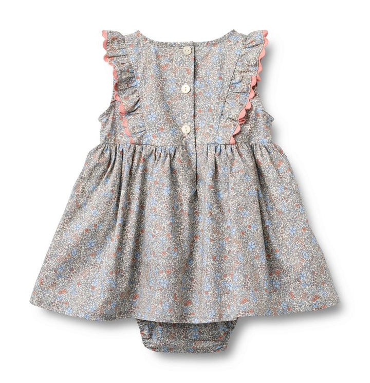 SOFIA DRESS || AIR BLUE FLOWERS