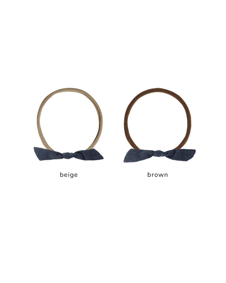 LITTLE KNOT HEADBAND || NAVY