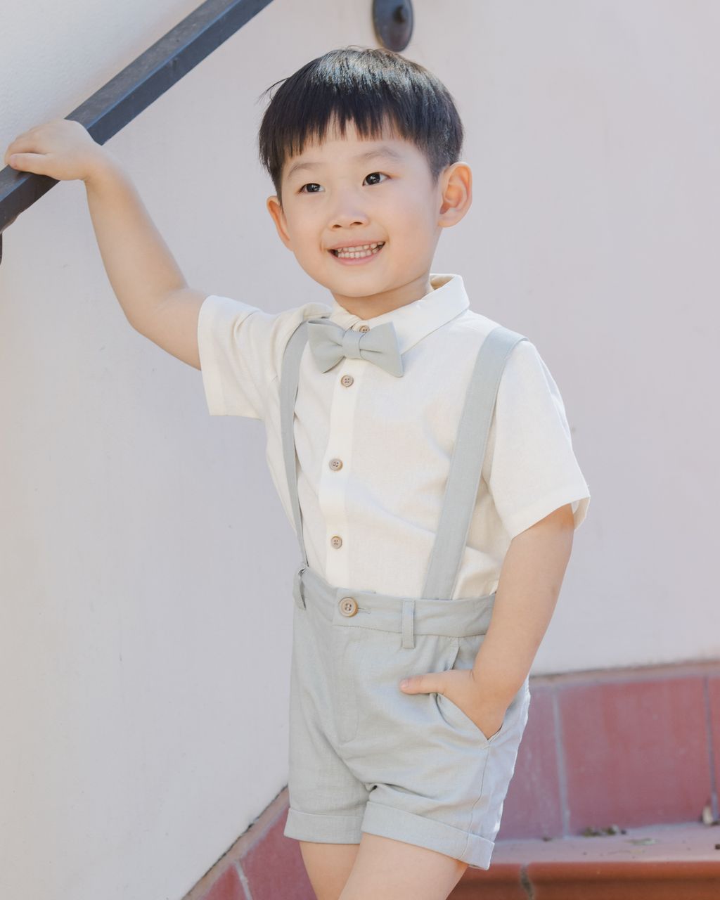 BOW TIE || HEATHERED MIST