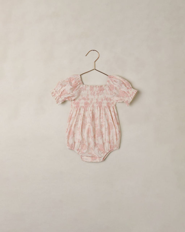 HAZEL ROMPER || BLUSH ENGLISH ROSE