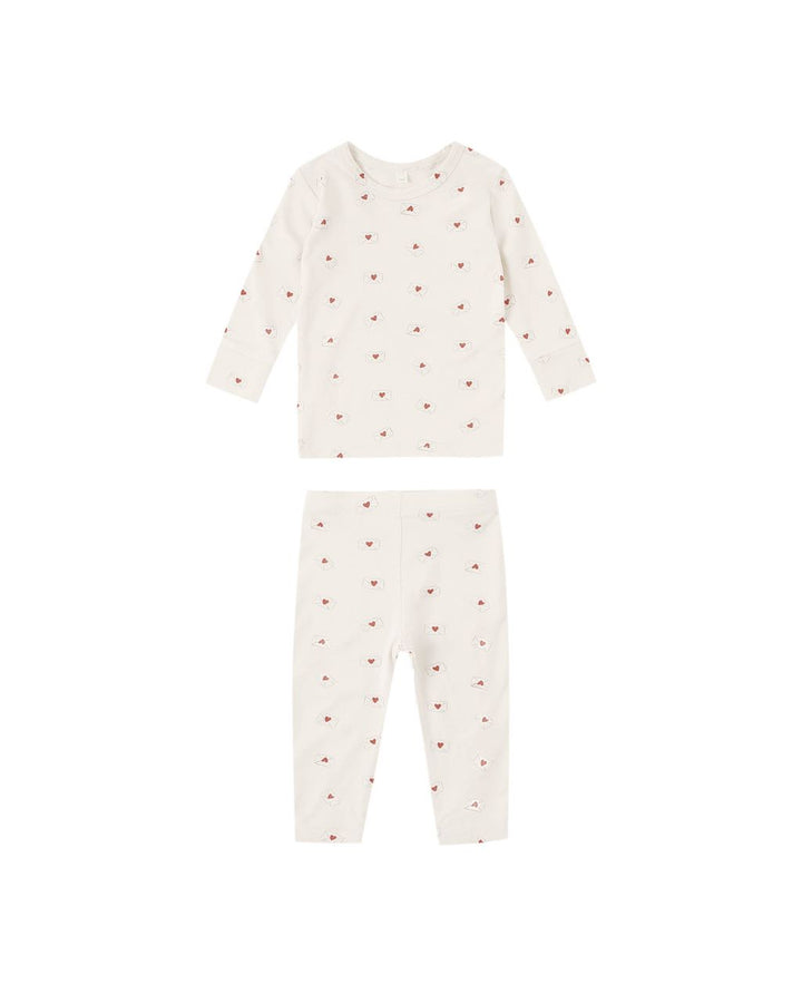 BAMBOO PAJAMA SET || VALENTINE