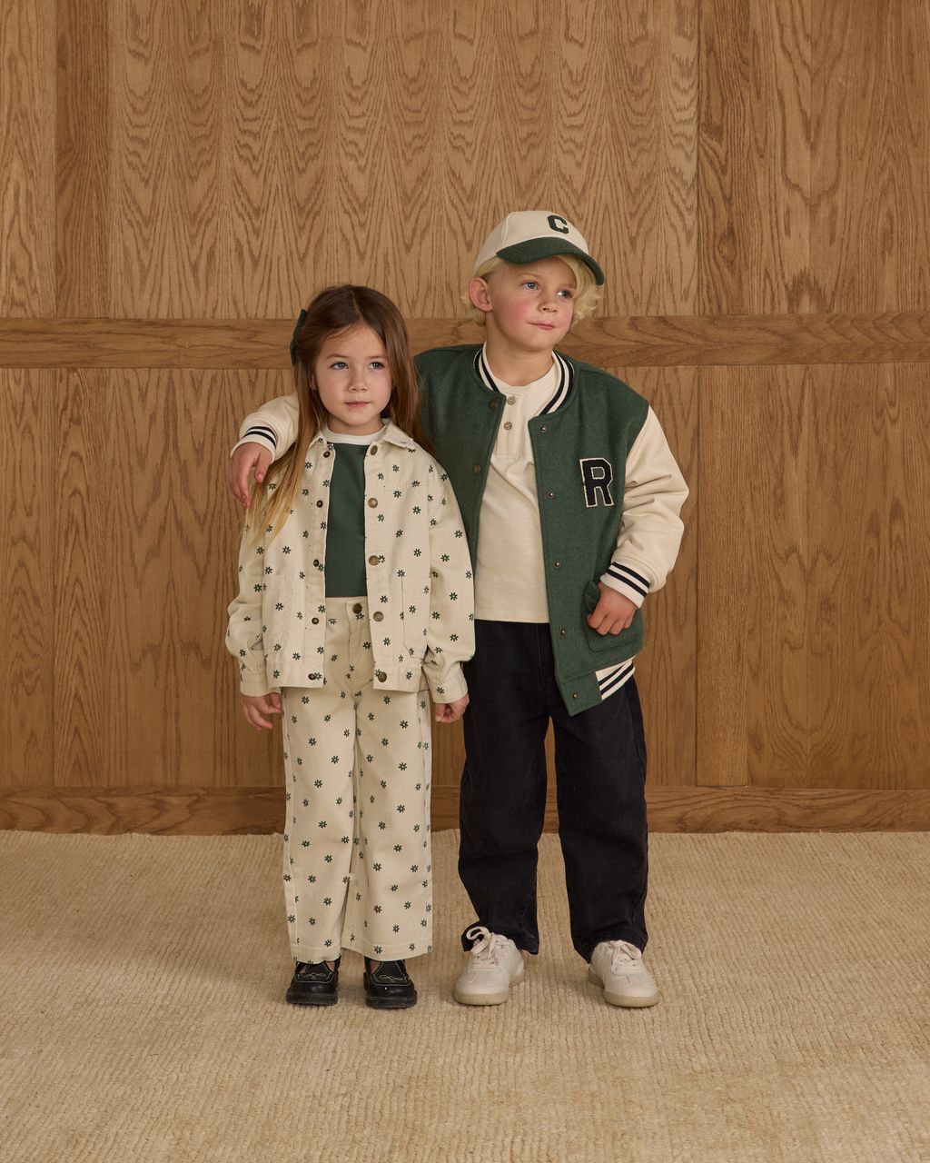 VARSITY JACKET || GREEN