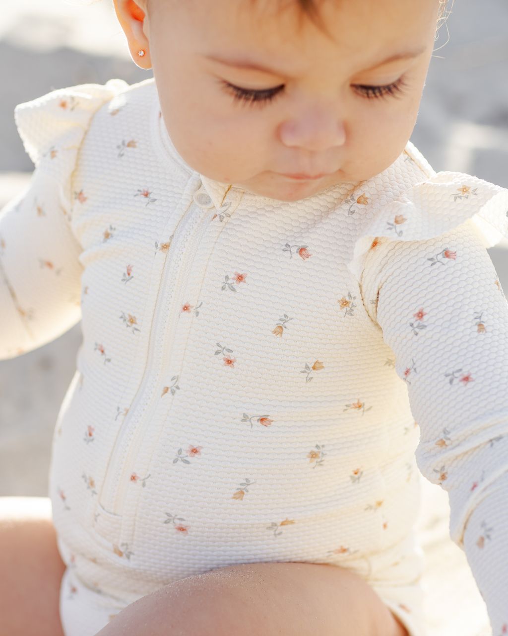 BYRON RASHGUARD ONE-PIECE || PETIT FLEUR