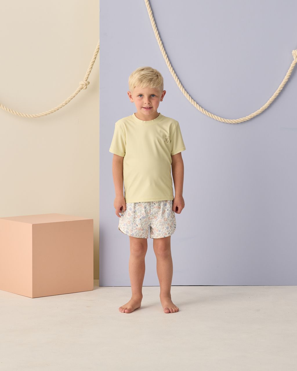 SHORT SLEEVE RASHGUARD || CITRON