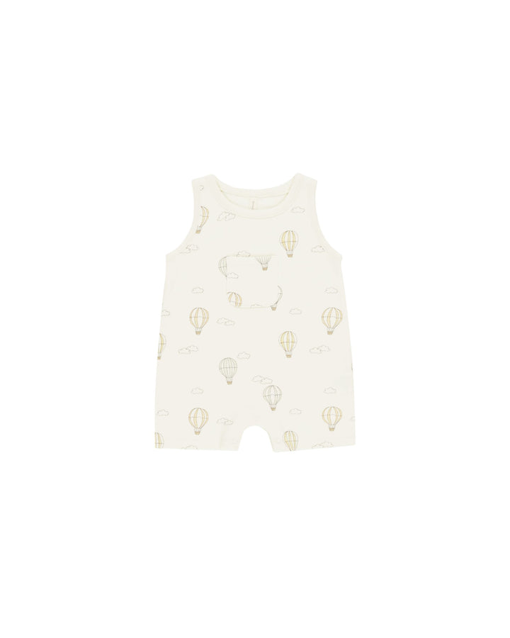 SLEEVELESS ONE-PIECE || HOT AIR BALLOONS