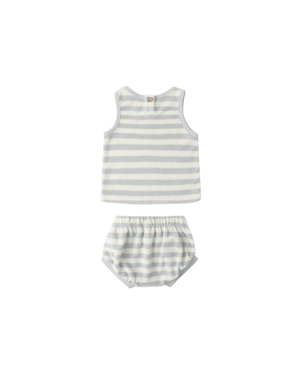 TERRY TANK + SHORT SET || SKY STRIPE