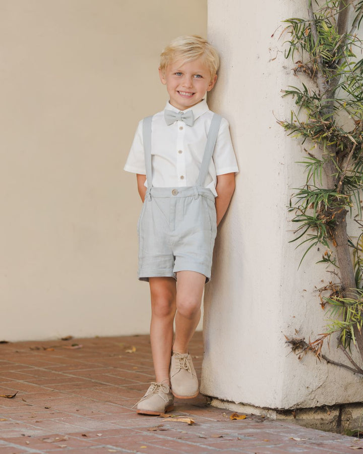 SUSPENDER SHORT || MIST