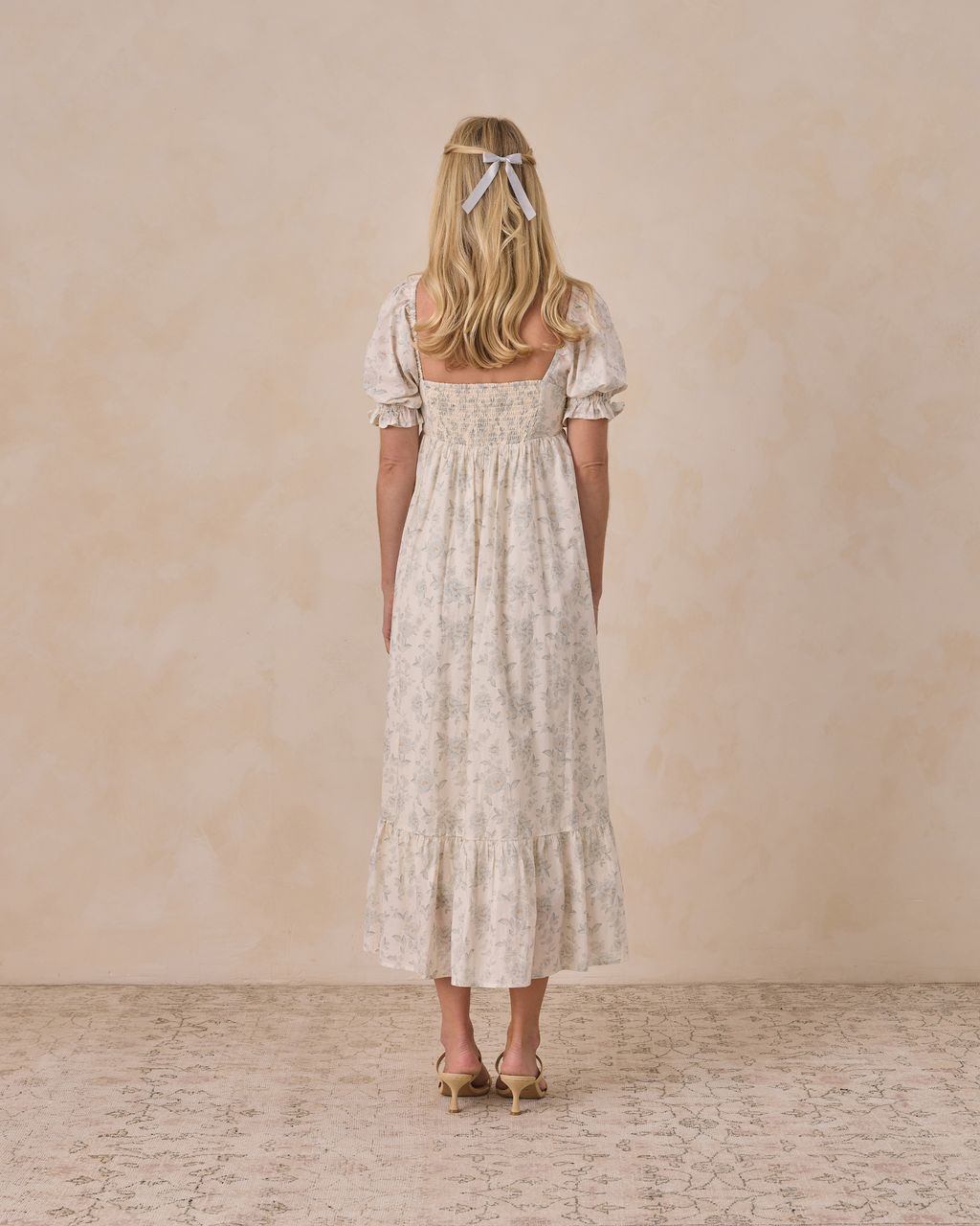 WOMEN'S CHLOE DRESS || MIST ENGLISH ROSE