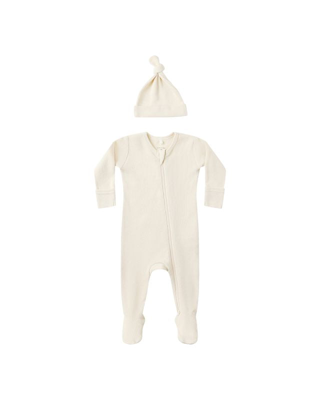 WAFFLE SLEEP SET || NATURAL