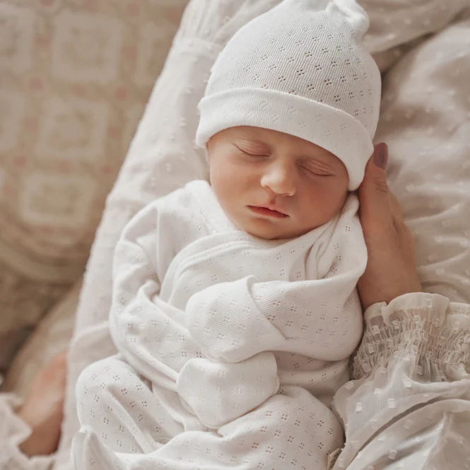 2pc pointelle layette