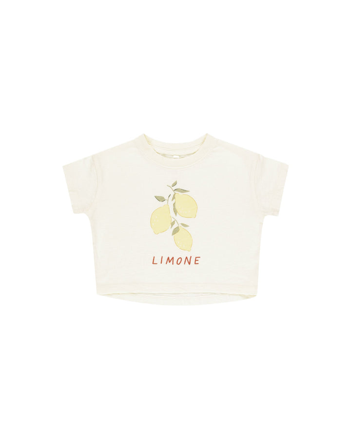 BOXY TEE || LIMONE