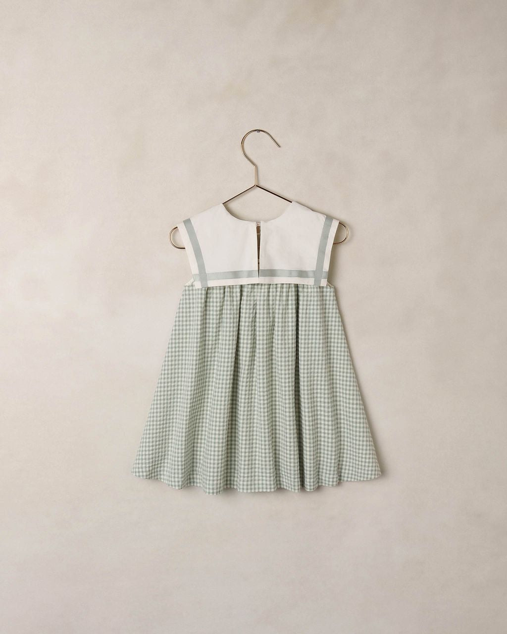 DAISY DRESS || EUCALYPTUS CHECK