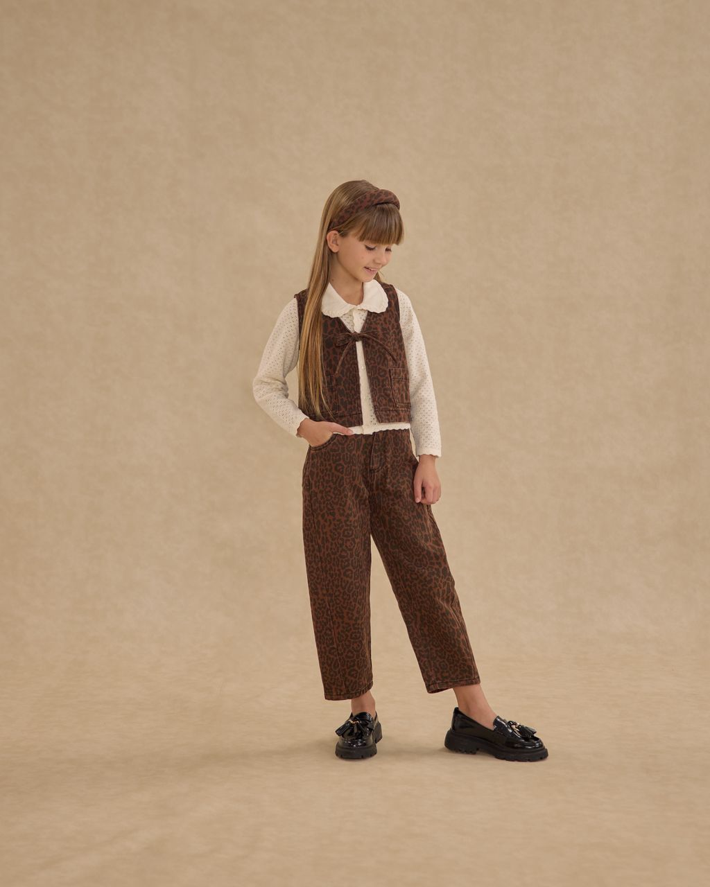 BARREL PANT || LEOPARD