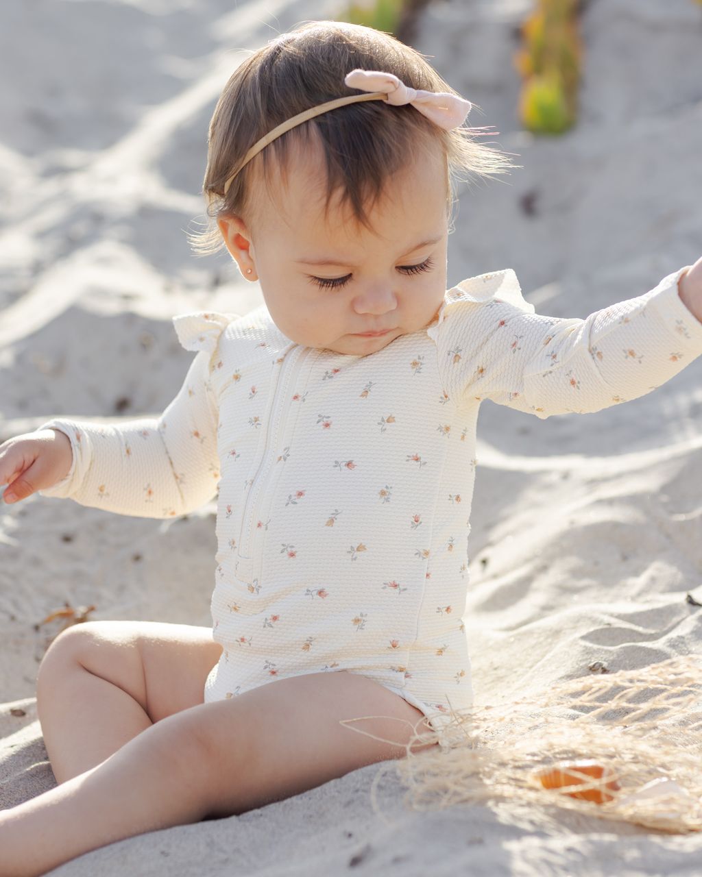 BYRON RASHGUARD ONE-PIECE || PETIT FLEUR