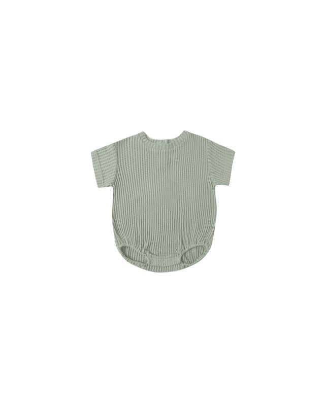 RELAXED BUBBLE ROMPER || FERN