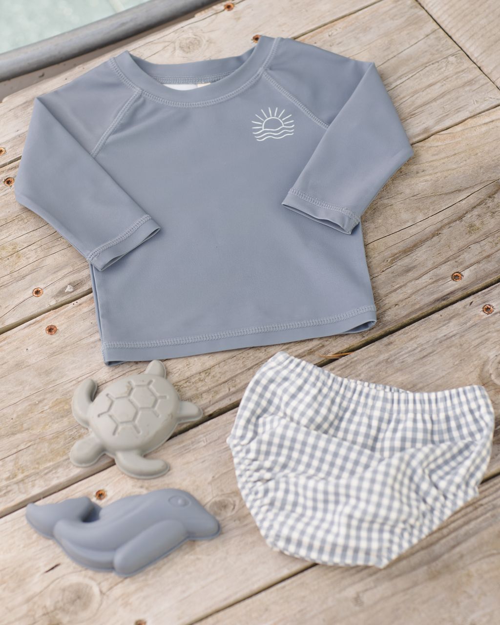 SWIM DIAPER || OCEAN GINGHAM