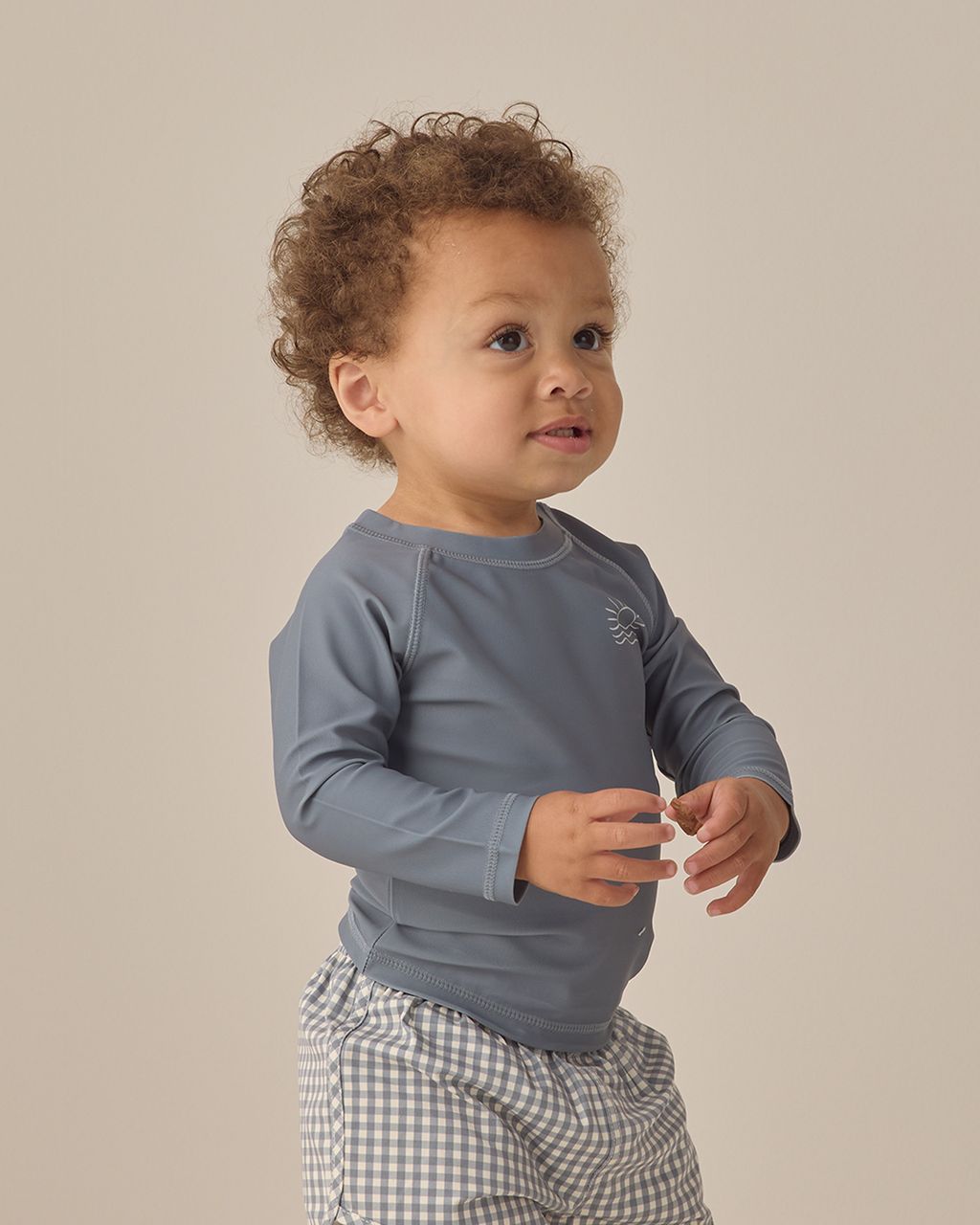 BOYS SWIM SHORT || OCEAN GINGHAM