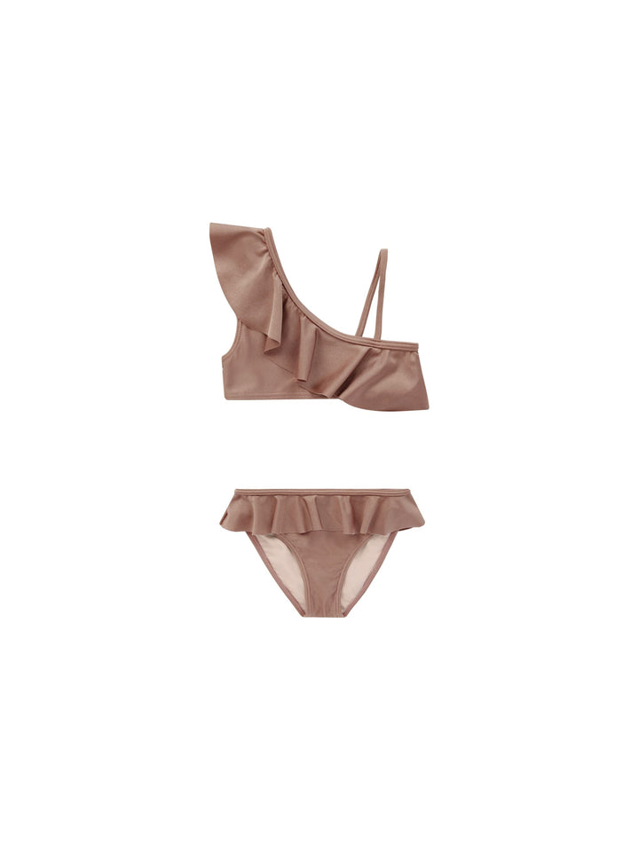 SKIRTED BIKINI || MULBERRY SHIMMER