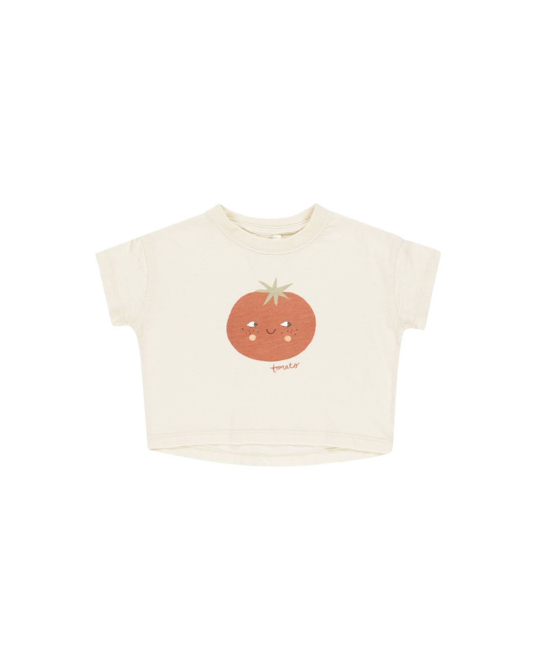 BOXY TEE || TOMATO