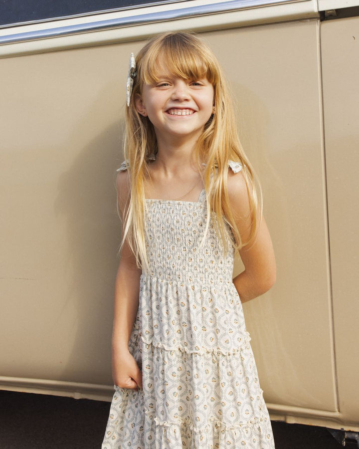 TAYLOR DRESS || GREEN FLEUR