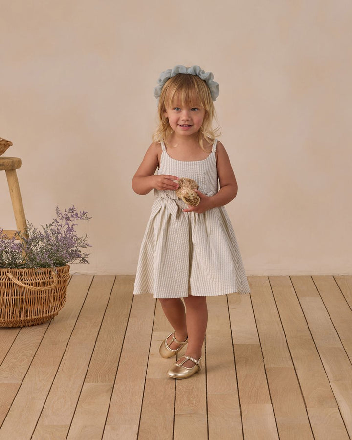BETSY DRESS || SKY STRIPE