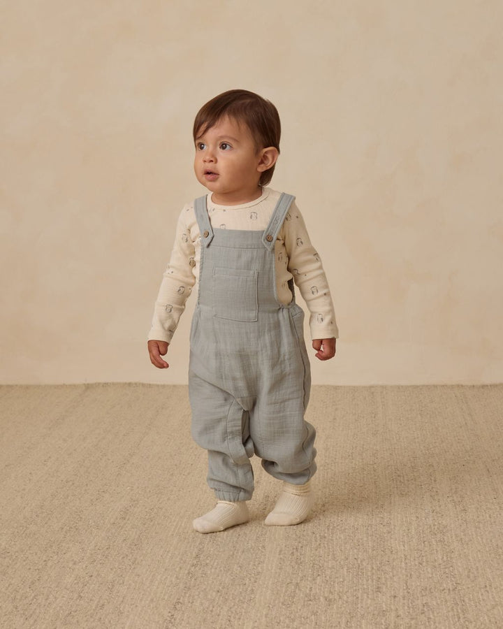 BABY OVERALLS|| STEEL BLUE