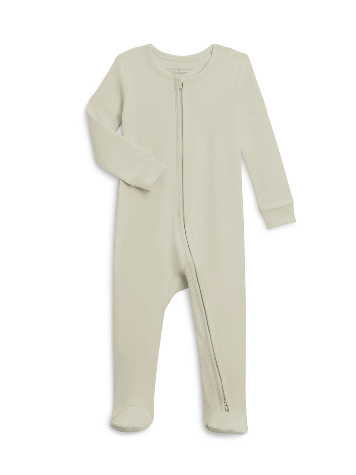 ORGANIC PEYTON ZIPPER SLEEPER || SAGE