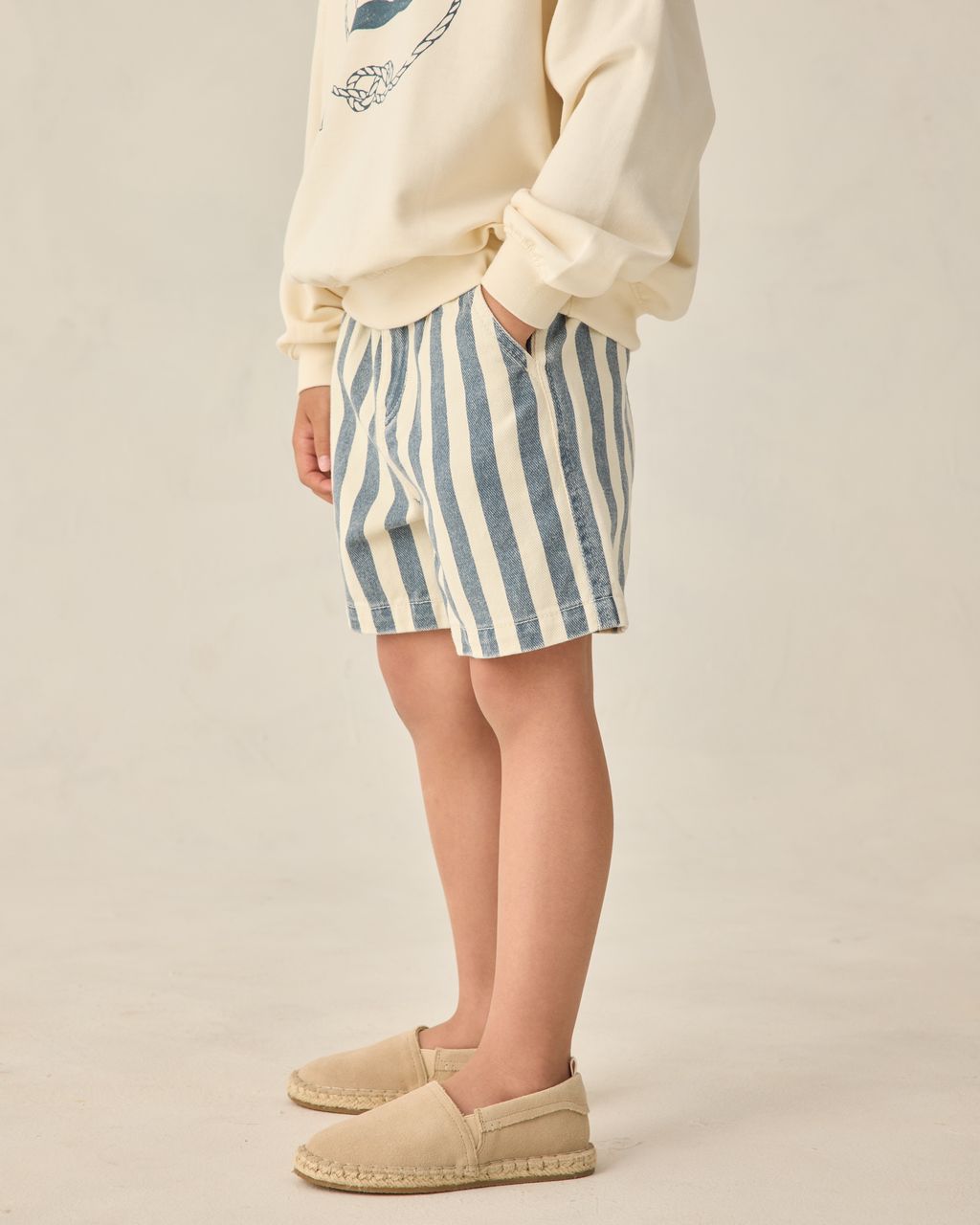 DAWSON SHORT || NAVY STRIPE