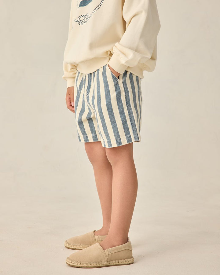 DAWSON SHORT || NAVY STRIPE
