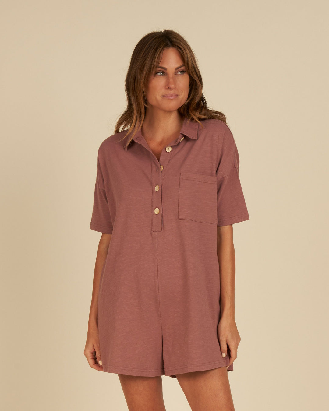 FRANKIE ROMPER | MULBERRY