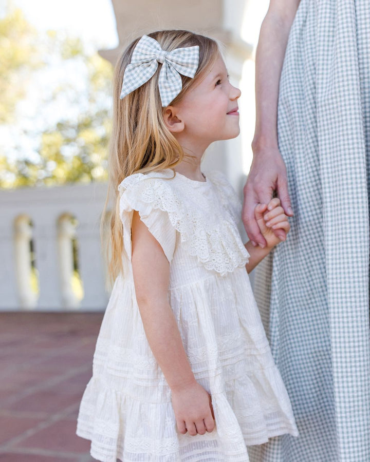 NORAH BOW || EUCALYPTUS CHECK