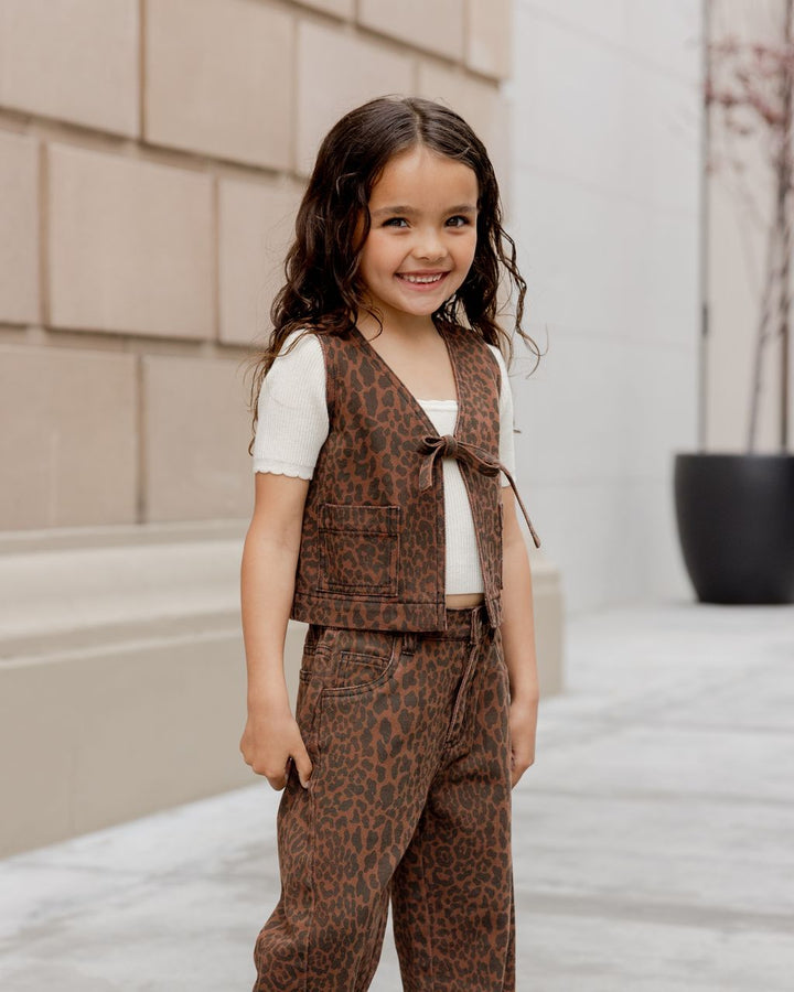 UTILITY VEST || LEOPARD