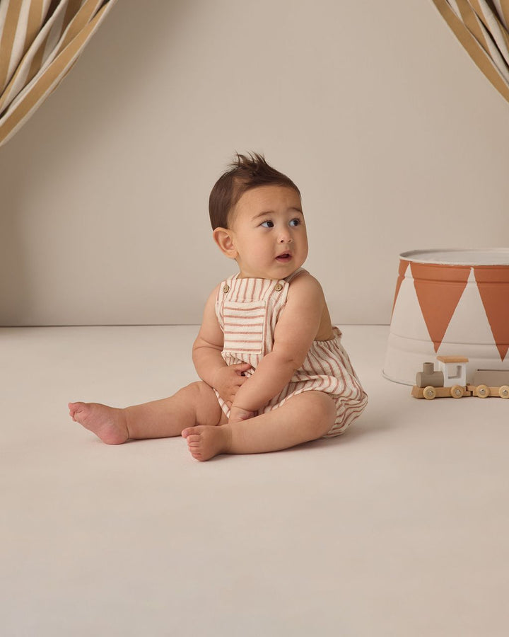BONNIE ROMPER || VINTAGE STRIPE