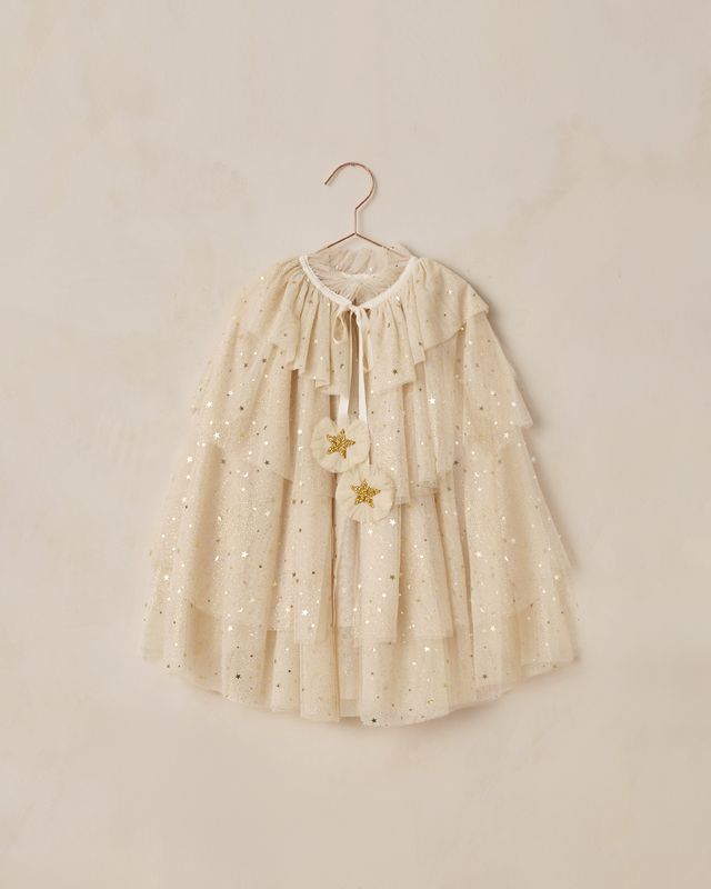 TULLE CAPE || CHAMPAGNE STARS