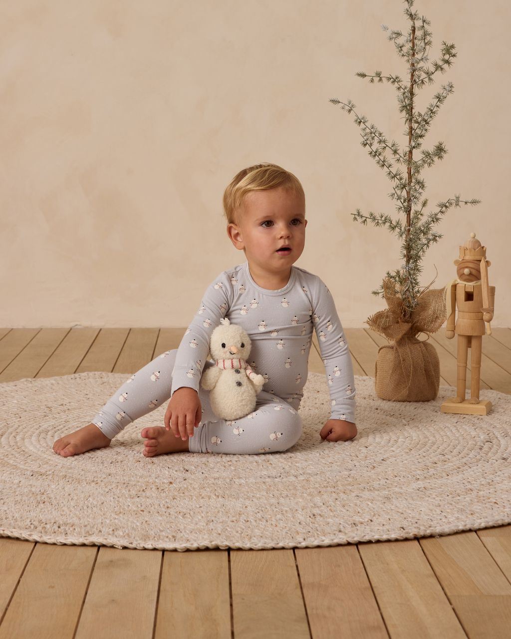 BAMBOO PAJAMA SET || SNOWMEN