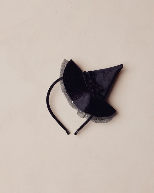 WITCH HAT HEADBAND || BLACK