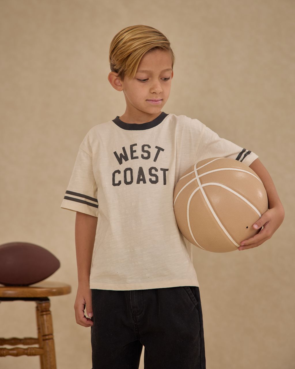 VARSITY TEE || WEST COAST