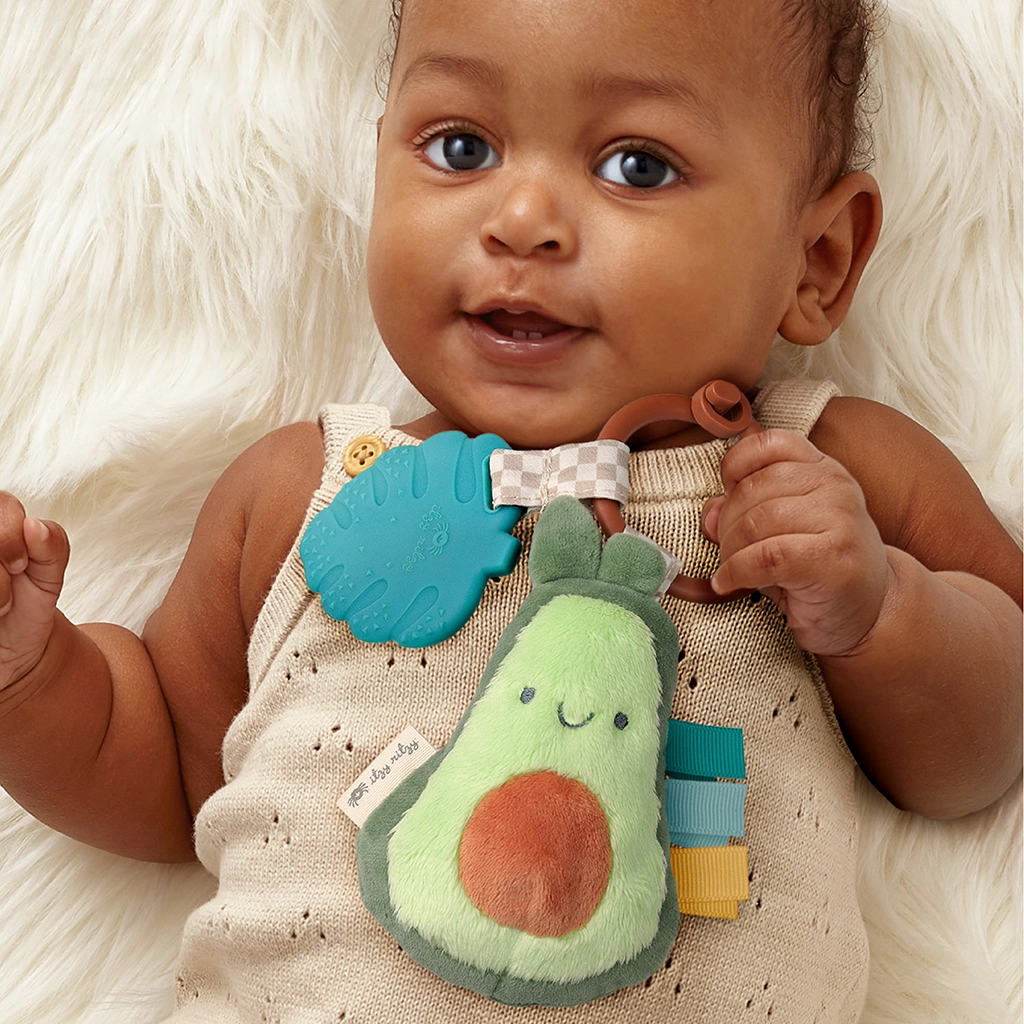 PLUSH + TEETHER || AVOCADO