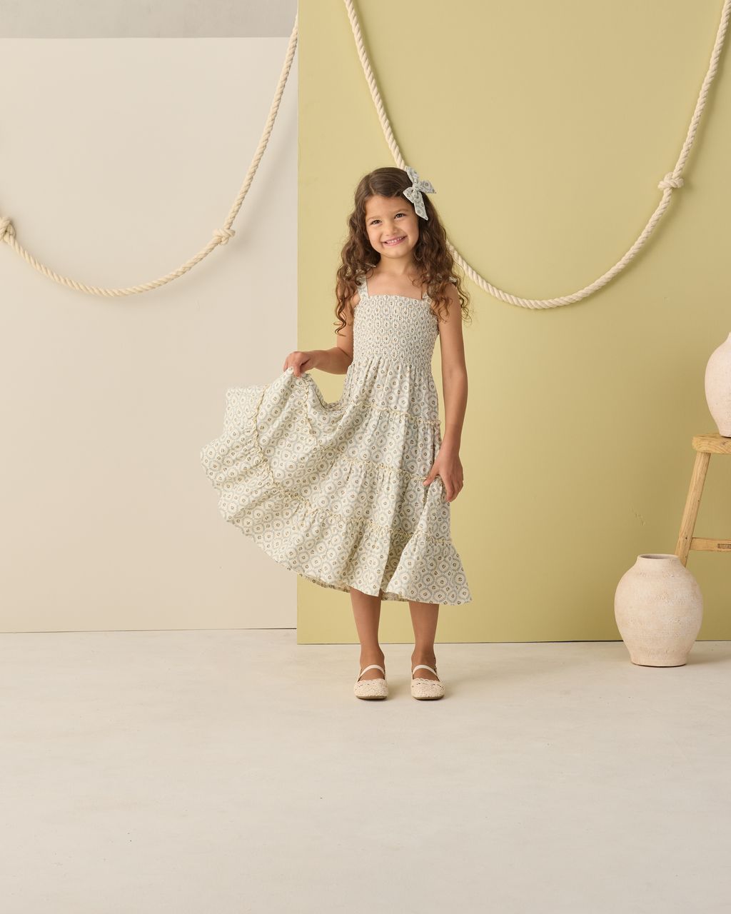TAYLOR DRESS || GREEN FLEUR