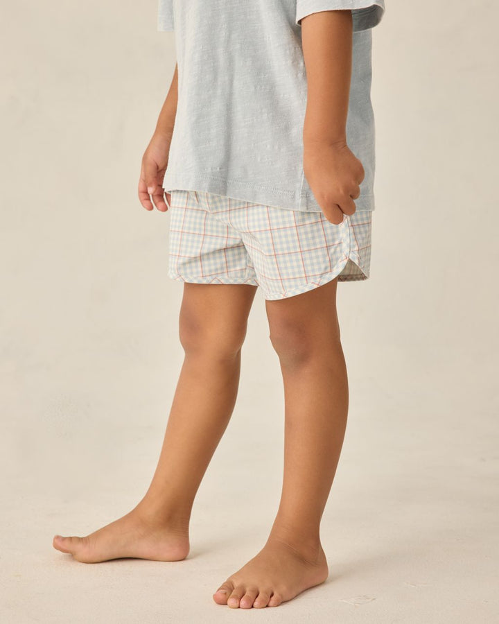 PERRY SHORT || LIGHT BLUE PLAID