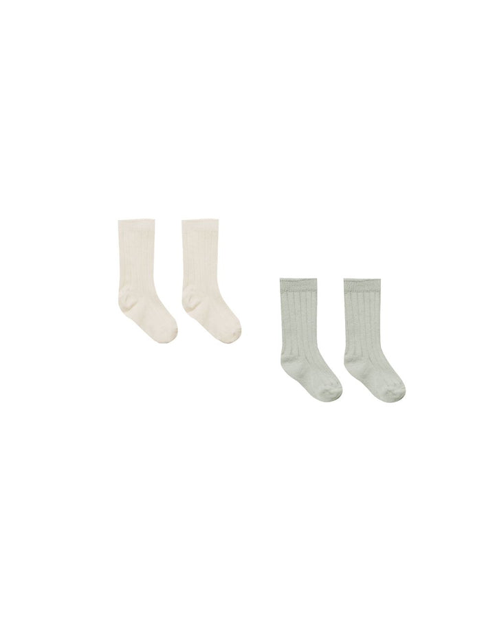 SOCK SET || NATURAL, SAGE