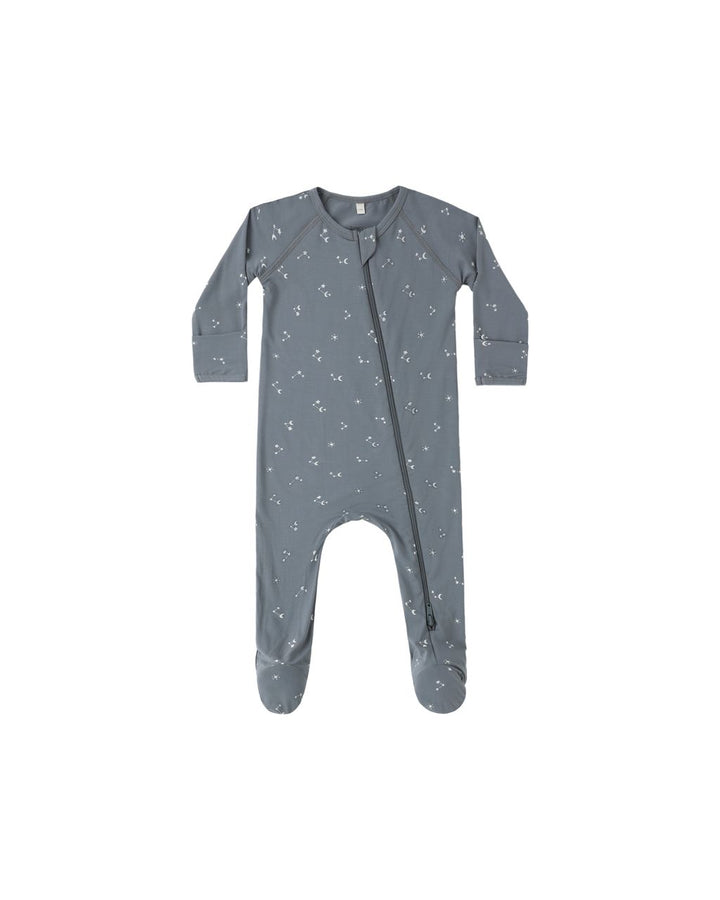 BAMBOO ZIP FOOTIE || STARLIGHT
