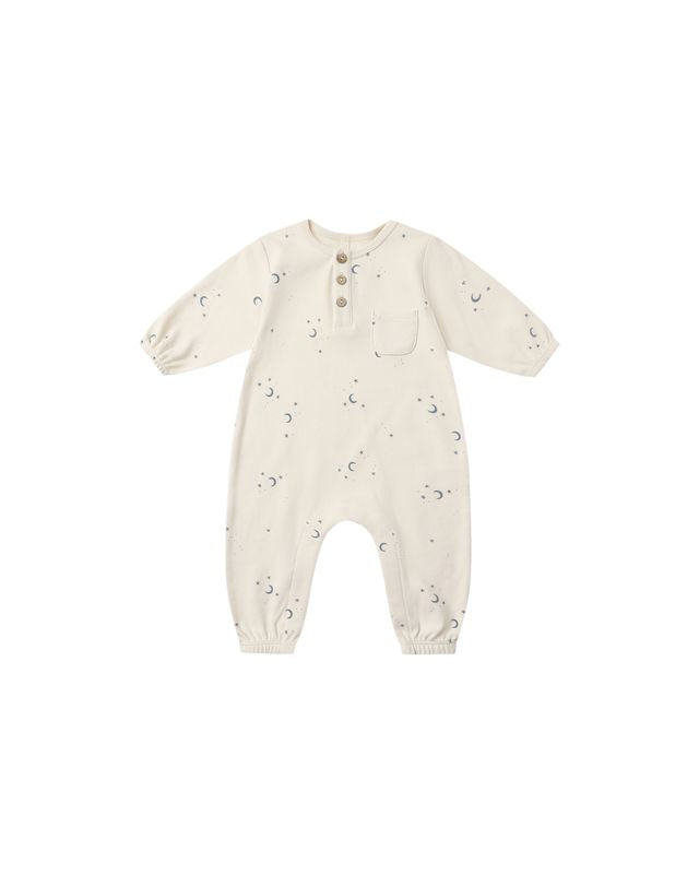 HENLEY BUBBLE JUMPSUIT || MOONS