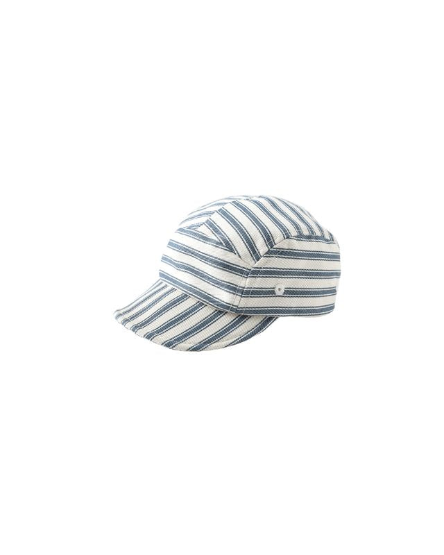 BABY CAP || OCEAN PINSTRIPE